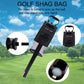 HOWTRUE Golf Detachable Standing Ball Picker, Red, Black