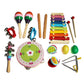 14PCS/Set Children Orff Percussion Playset