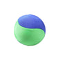 Green and blue foam water ball with “WATER BALL” branding on surface