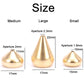 Incense insert plate size chart: apertures 1.9–2.3mm; small 15mm, medium/large 17mm