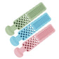 Pastel set of toothpaste-shaped dog teething bite toys with raised cleaning bumps on TPR