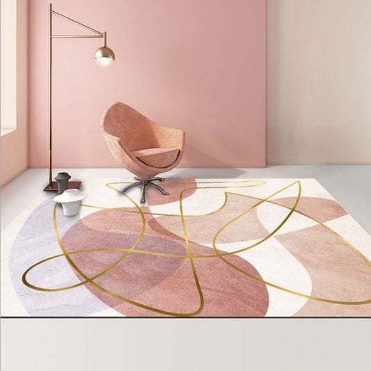 Modern Abstract Geometric Living Room Rug Coffee Table Cushion, 50x80cm, 60x90cm, 80x120cm, 80x160cm
