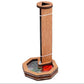 Wooden rotating kaleidoscope toy standing base with octagon viewing window