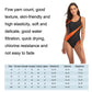 Women's one-piece triangle swimsuit with chest pad, black and orange diagonal stripe