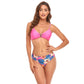 Bikini + Mesh Shawl + Split Swimsuit Women Swimsuit With Chest Pad, S, M, L, XL