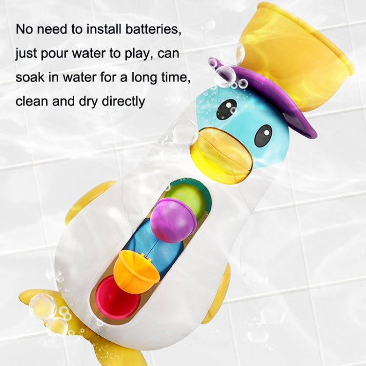 LXB-76 Baby Bathroom Penguin Windmill Playing Water Toy
