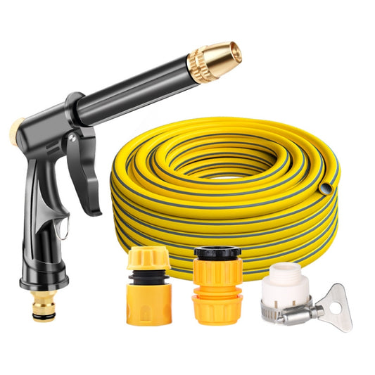 High Pressure Car Wash Hose Telescopic Watering Sprinkler, Style:, H2+3 Connector+5m Tube, H2+3 Connector+10m Tube, H2+3 Connector+10m Tube+Foam Pot, H2+3 Connector+15m Tube, H2+3 Connector+15m Tube+Foam Pot, H2+3 Connector+20m Tube                    ...