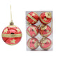 6pcs/pack 6cm Painted Christmas Ball Decoration Props