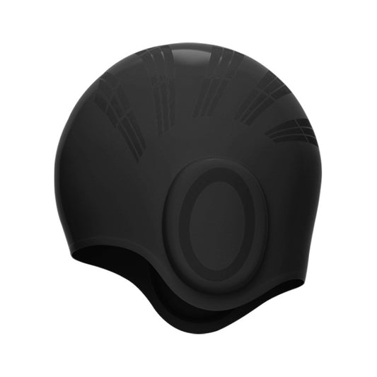 WAVE Waterproof Solid Color Ear Guard Silicone Swimming Cap, White, Pink, Black, Pink Blue, Rose Red, Colorful Blue, Childrens White, Childrens Pink, Childrens Pink Blue, Long Hair Pink Purple, Long Hair Black