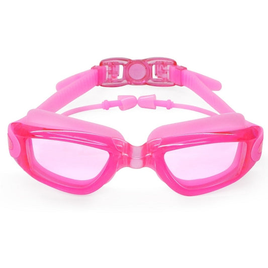 HAIZID HD Anti-fog Waterproof Myopia Swimming Goggles, Optical Black, Optical Blue, Optical Pink, Optical Gray, Plating Black, Plating Gray, Plating Blue, Plating Pink, Myopia 150 Degrees, Myopia 200 Degrees, Myopia 250 Degrees, Myopia 300 Degrees     ...