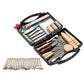 Handmade Leather DIY Tool Set Sewing Craft Tool Set, 29 In 1, 48 In 1
