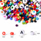 28 Grid Alphabet Beads Rice Beads DIY Beaded Bracelet Material, 28 Grid