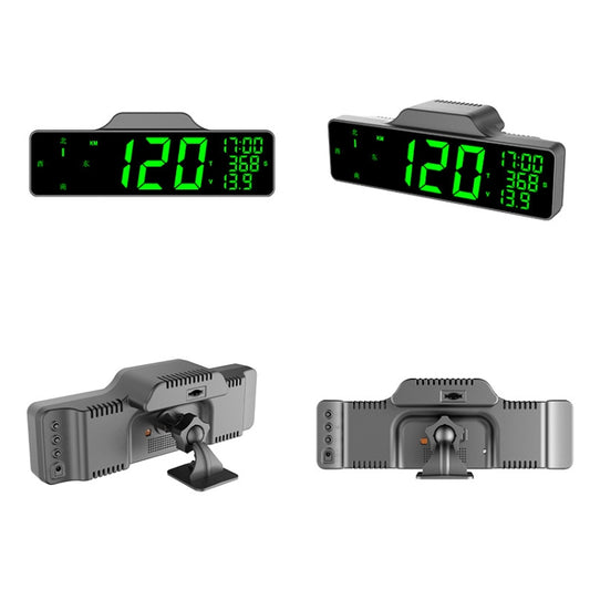 Car HUD Car Head-up Display Compass Multifunction GPS Speedometer, 8.0 Inch Screen, 9.0 Inch Screen