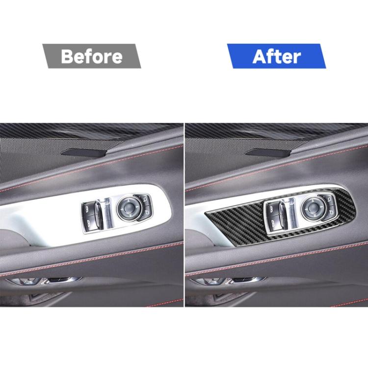 For Chevrolet Corvette C8 Left-Hand Drive Door Lift Panel Sticker, Left-Hand Drive