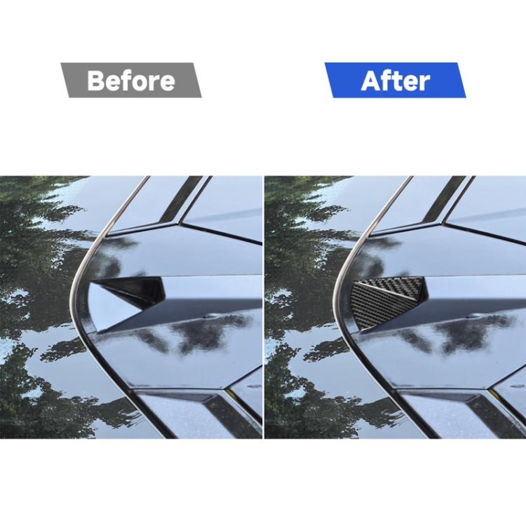 For Chevrolet Corvette C8 Rear Camera Triangle Sticker