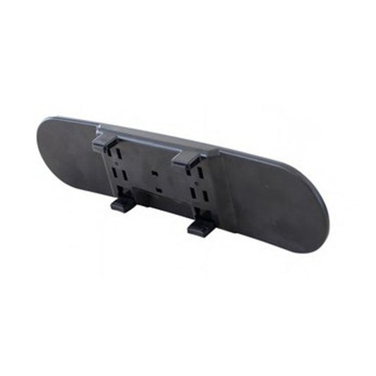 DM-055 28.8cm Car Large Field of View Anti-dazzle Blue Mirror Reversing Curved Rearview Mirror, 28.8cm