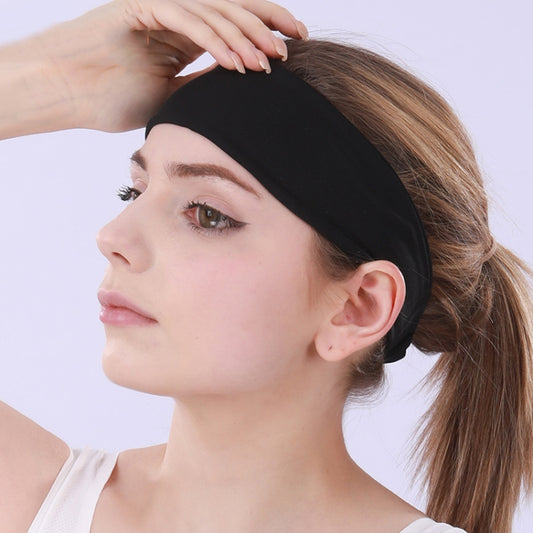 3 PCS Cold Feeling Sports Hairband Fitness Sweat-absorbing Belt, Hairband (624 Light Pink), Hairband(824 Black), Hairband (624 Black)