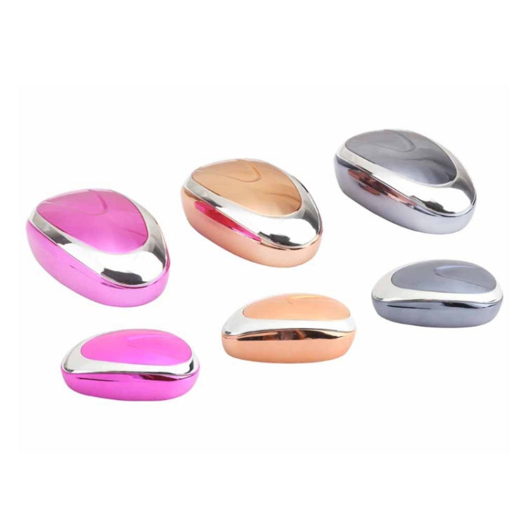 Multiple teardrop manual glass epilator units in pink, orange, and silver colors.