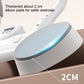 White smart plank trainer with thick padded elbow rest and curved arm support