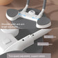 White smart plank trainer with adjustable arm spacing and gray padded supports