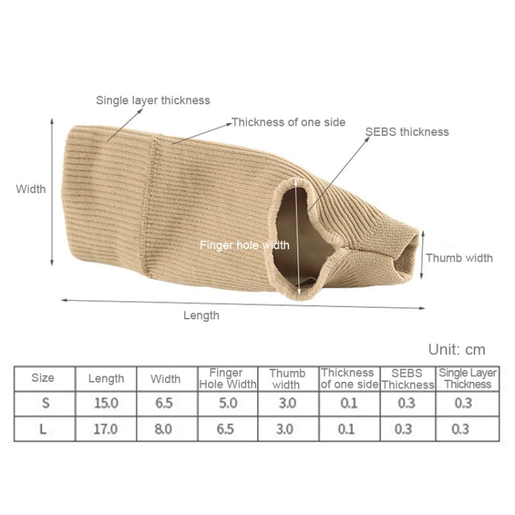 Warm and Cold Protection Gym Half Finger Gloves, Size:, S, L