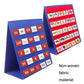 Desktop Foldable Pocket Tripod Tabletop Stand Up Card Pouch, Card Pouch