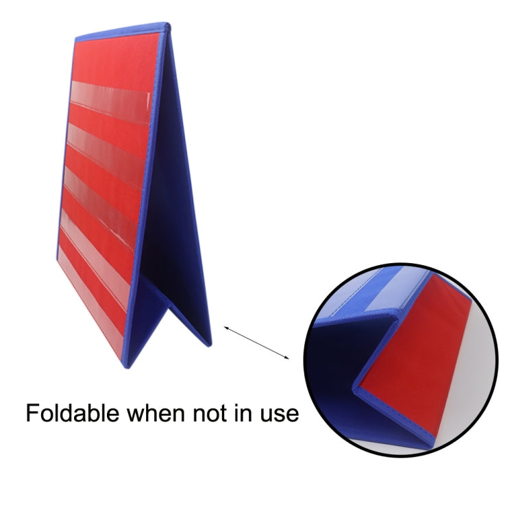Desktop Foldable Pocket Tripod Tabletop Stand Up Card Pouch, Card Pouch