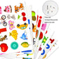Alphabet Card Early Teaching Hanging Bag Letter Pocket, Alphabet Card