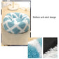 Long-haired Round Pet Kennel Warm Pet Bed, 40cm, 50cm, 60cm