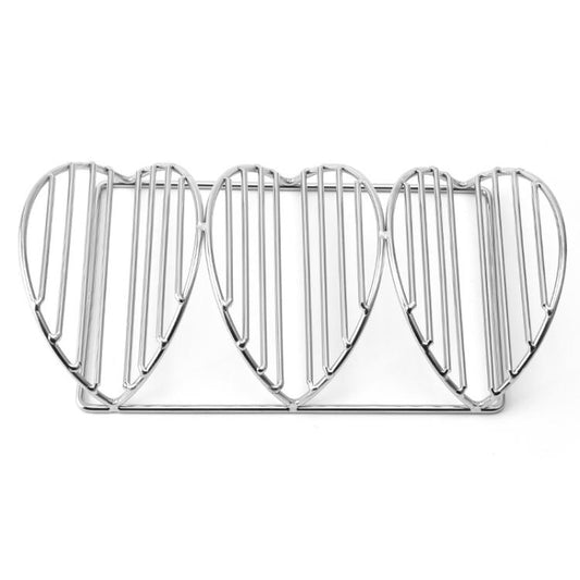 304 Stainless Steel Pancake Rack Crepe Corn Tortilla V-Shaped Stand, Single Layer, 2 Layers, 3 Layers