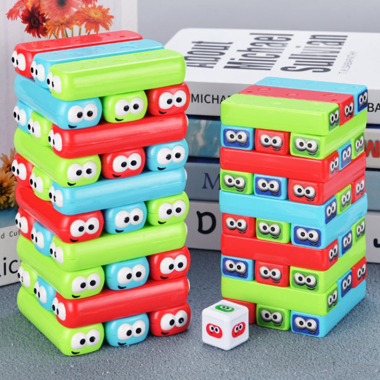 Early Education Stacking Tower Parent-child Game Interactive Toy, Small, Large