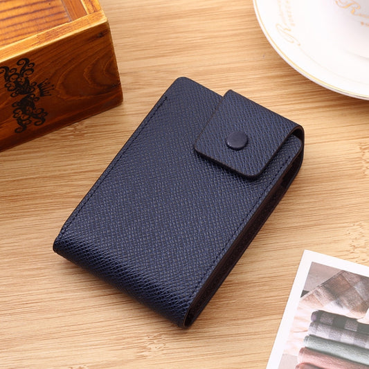 Organ Card Holder Large-capacity Card Sleeve For Men And Women, Horizontal Blue, Horizontal Black, Horizontal Coffee, Vertical Blue, Vertical  Black, Vertical Coffee