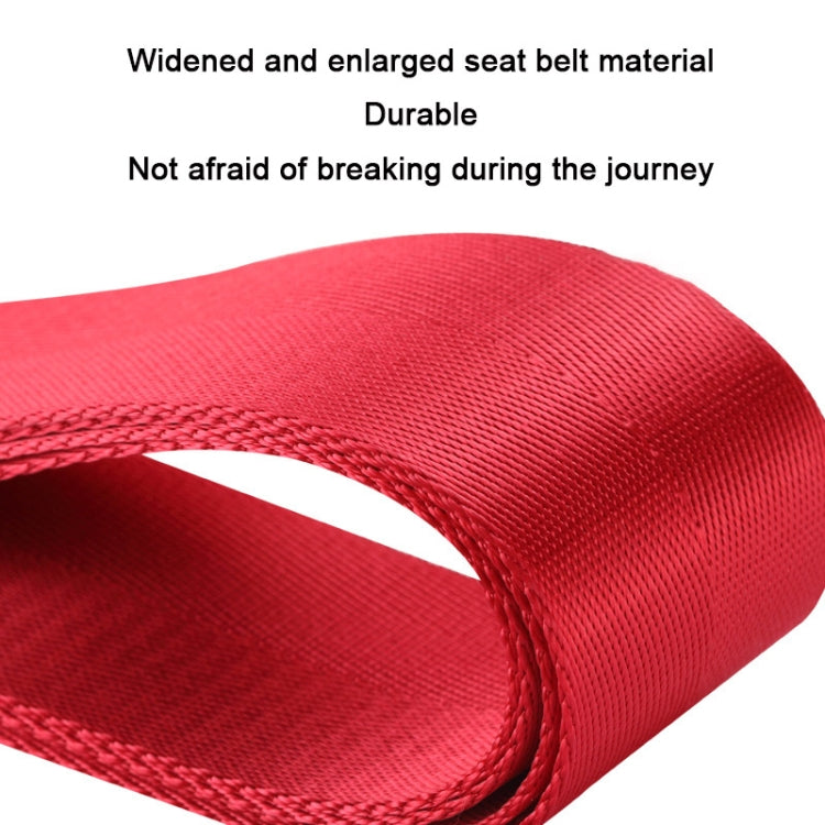 Red reinforced luggage strap rope with textured woven belt