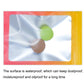 Gradient foil ziplock pouch with clear window and round hanging hole, yellow-pink