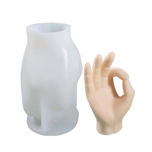 DIY Hand Shaped Scented Candle Silicone Mold, BH-152, BH-153, BH-154, BH-155, SX-LZ-332, SX-LZ-331