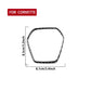 For Chevrolet Corvette C8 Steering Wheel Frame Sticker