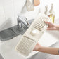 Faucet Silicone Draining Mat Anti-splash Kitchen Sink Non-slip Soap Mat, Large, Extra Large