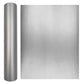 Silver matte metallic self-adhesive vinyl sheet and roll, smooth vinyl backing