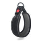 Breathable honeycomb dog collar with black mesh, black trim, buckle and D-ring