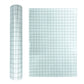 Clear lattice positioning transfer film roll with dark gray grid lines on transparent PVC
