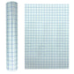 Clear lattice positioning transfer film roll with blue grid lines on transparent PVC