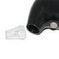 Clear replacement breathalyzer mouthpiece cup, with spare detached tip