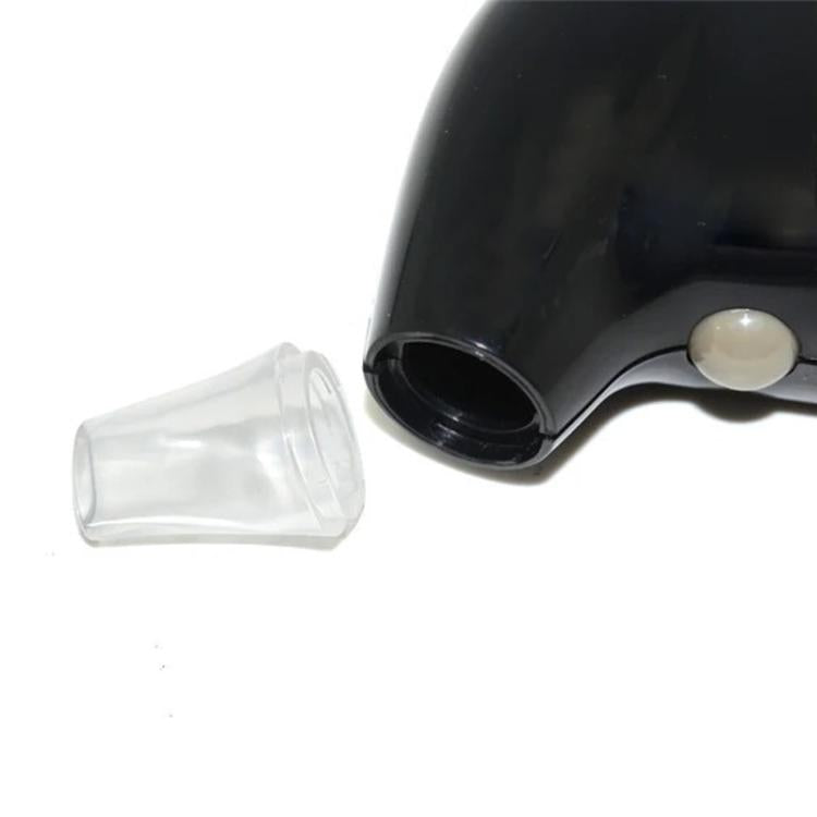 Clear replacement breathalyzer mouthpiece cup, with spare detached tip