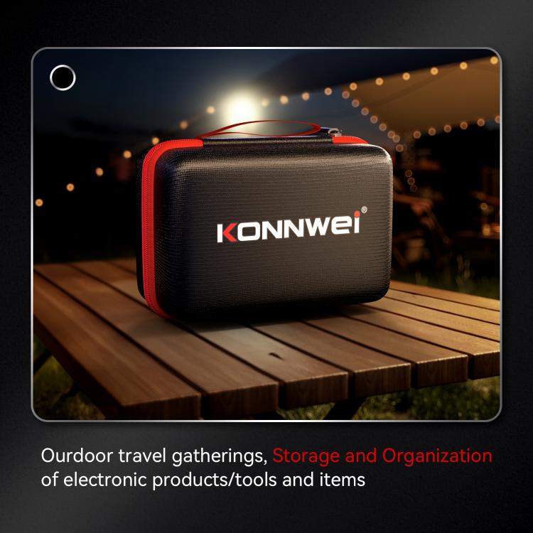 KONNWEI Large Capacity Portable Car Diagnostic Tool Storage Bag