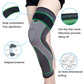 Nylon Knitted Riding Sports Extended Knee Pads, S, M, L, XL, XXL