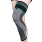 Nylon Knitted Riding Sports Extended Knee Pads, S, M, L, XL, XXL