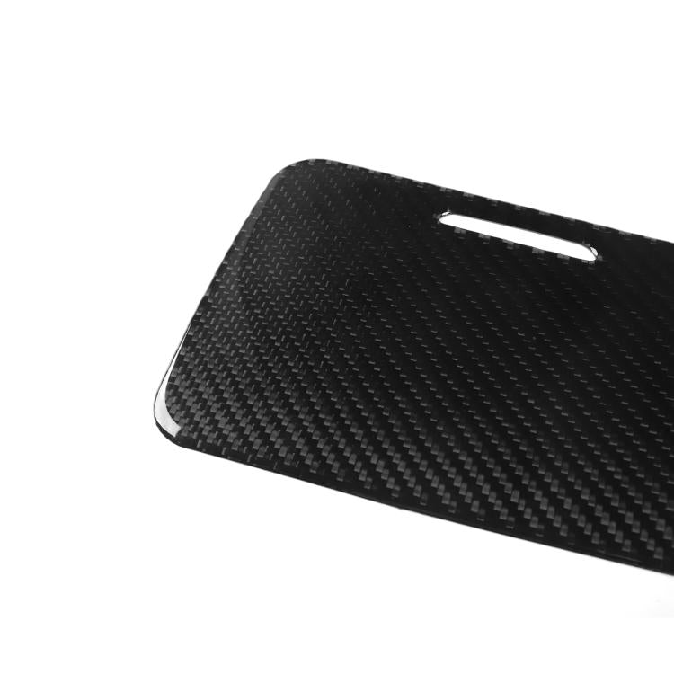 Carbon-fiber style cup cover sticker corner close-up, black