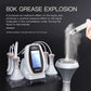 5-in-1 slimming machine with vapor mist effect from vacuum RF handpieces