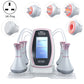 At-home slimming machine with pink-trim screen, UK plug, dual handle heads