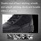 Black high-top sports boot with lace-up closure and stitched leather-look upper.